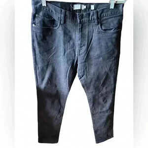 Vince size 33 black denim jeans. Straight leg. Classic understated jean.